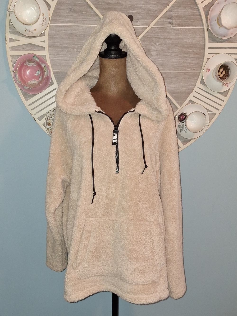 PINK Victoria's Secret Plush Sherpa Jacket